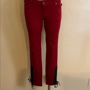 Tripp NYC Joan Jett Red Pants